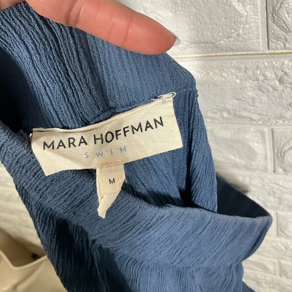 Mara Hoffman Blue Light Weight Pants Size M - Picture 3 of 3